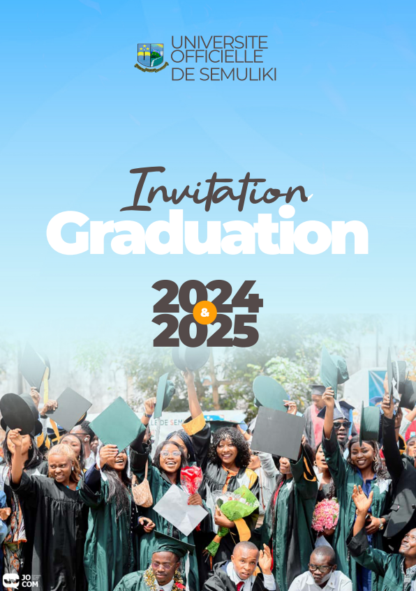 Collation des grades académiques à l'Université Officielle de Semuliki 